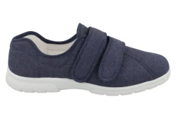 Mens Wide Fit DB Harris Velcro Canvas Shoes