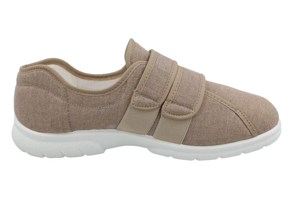 Mens Wide Fit DB Harris Velcro Canvas Shoes