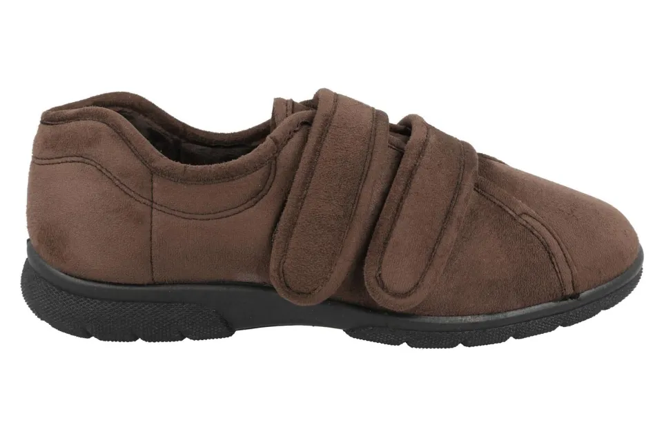 Mens Wide Fit DB Joseph Slippers