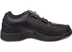 Mens Wide Fit Dek Arizona Trainers black and white