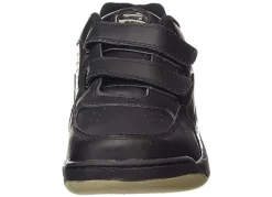 Mens Wide Fit Dek Arizona Trainers black and white