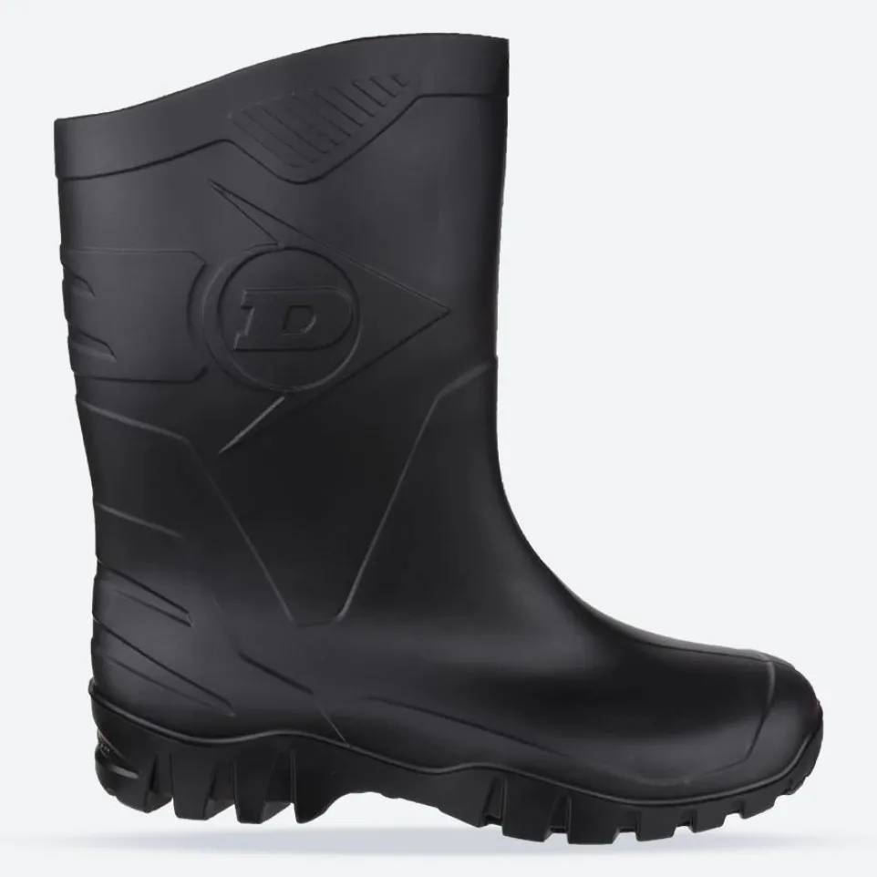 Men's Wide Fit Dunlop Dee Calf Length Wellington Boots