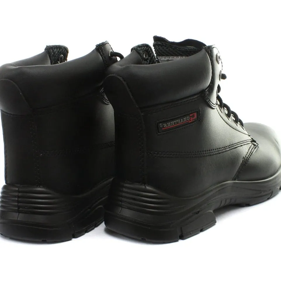 Mens Wide Fit Grafters M9503A Steel Toe Cap Boots