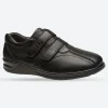 Mens Wide Fit Grunwald A-704 Velcro Strap Shoes