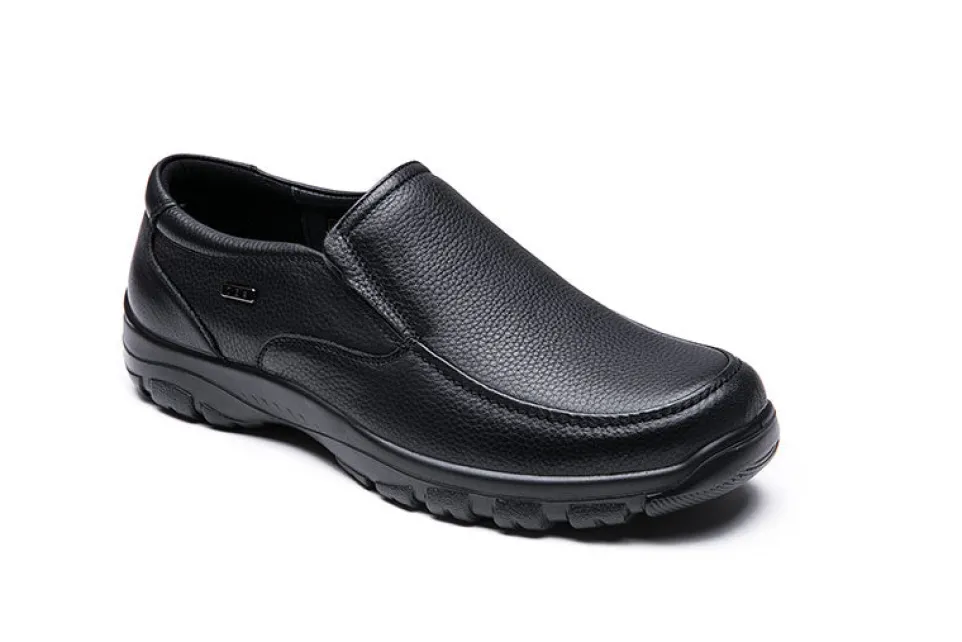 Mens Wide Fit Grunwald A-7822 Waterproof Slip On Shoes