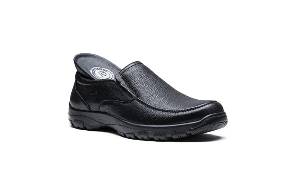 Mens Wide Fit Grunwald A-7822 Waterproof Slip On Shoes