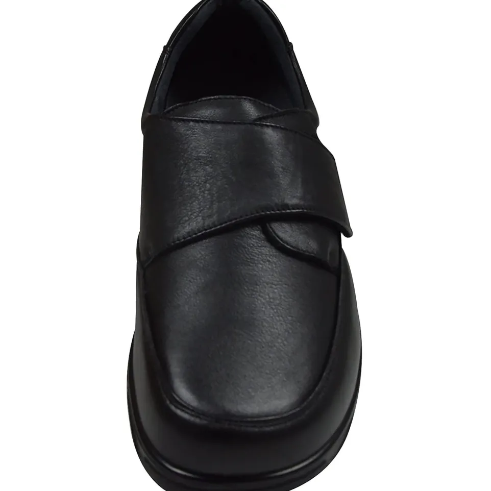 Mens Wide Fit Grunwald A-703 Velcro Shoes