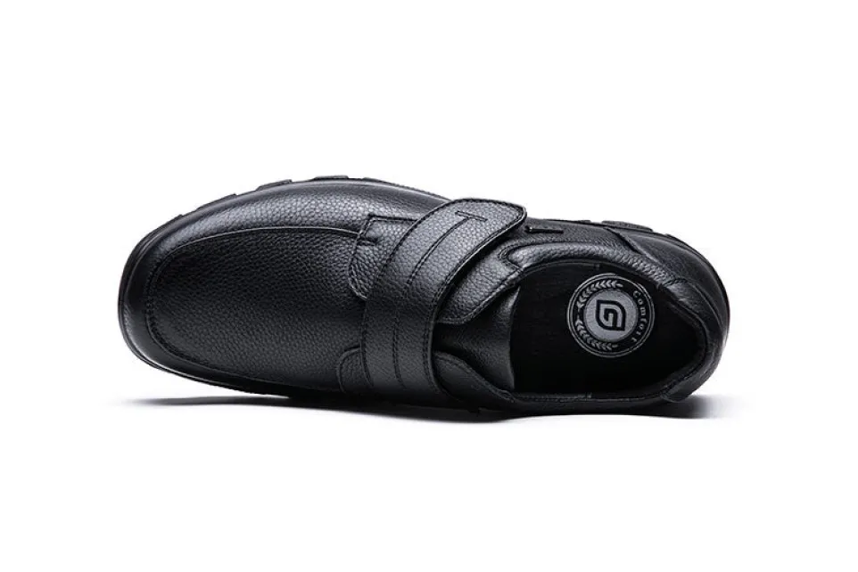 Mens Wide Fit Grunwald A7823 Velcro Shoes
