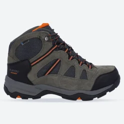 Men's Wide Fit Hi-Tec Bandera II Hiking Boots - Charcoal/Graphite