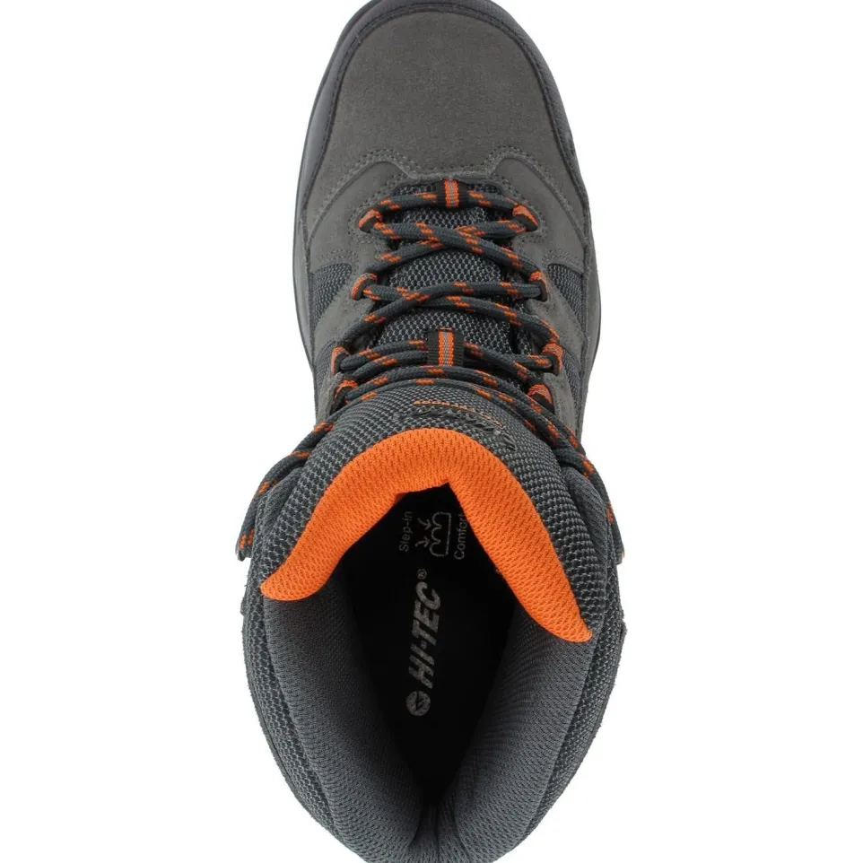 Men's Wide Fit Hi-Tec Bandera II Hiking Boots - Charcoal/Graphite