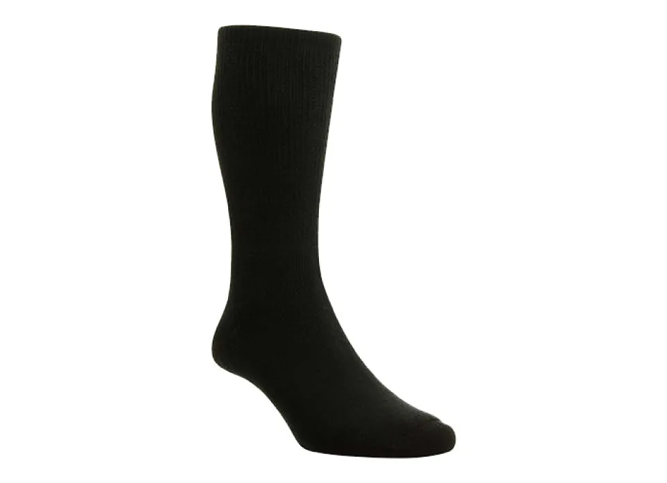 Mens Wide Fit HJ Hall HJ1351 Diabetic Cotton Socks