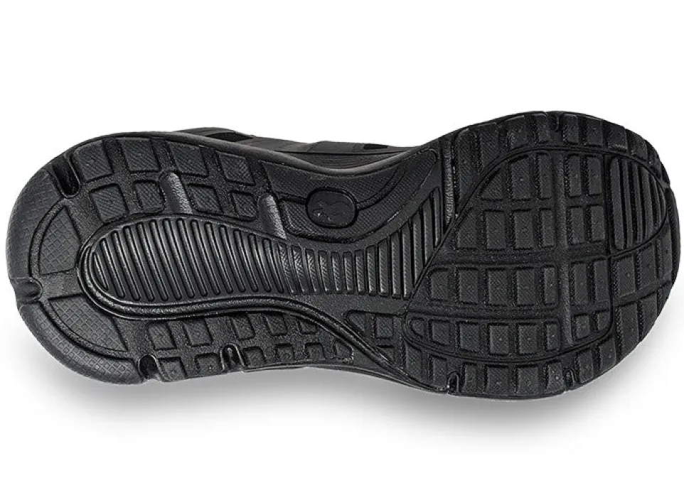 Mens Wide Fit I-Runner Elite Walking Slip On Velcro Trainers