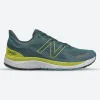 Men's Wide Fit New Balance MVYGOLY2 Vaygo Running Trainers - Green/Yellow