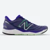 Men's Wide Fit New Balance MSOLVPW4 Running/Walking Trainers - Blue/Grey