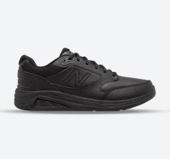 Mens Wide Fit New Balance MW928BK3 Black Walking Rollbar Stability Trainers