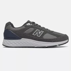 Mens Wide Fit New Balance MW1880 Walking Trainers - Grey/Eclipse