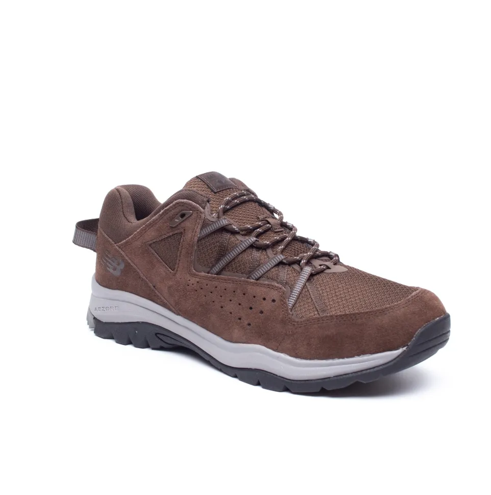 Mens Wide Fit New Balance MW669LC2 Brown Hiking Trainers
