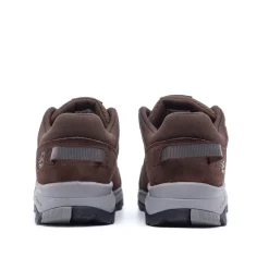 Mens Wide Fit New Balance MW669LC2 Brown Hiking Trainers