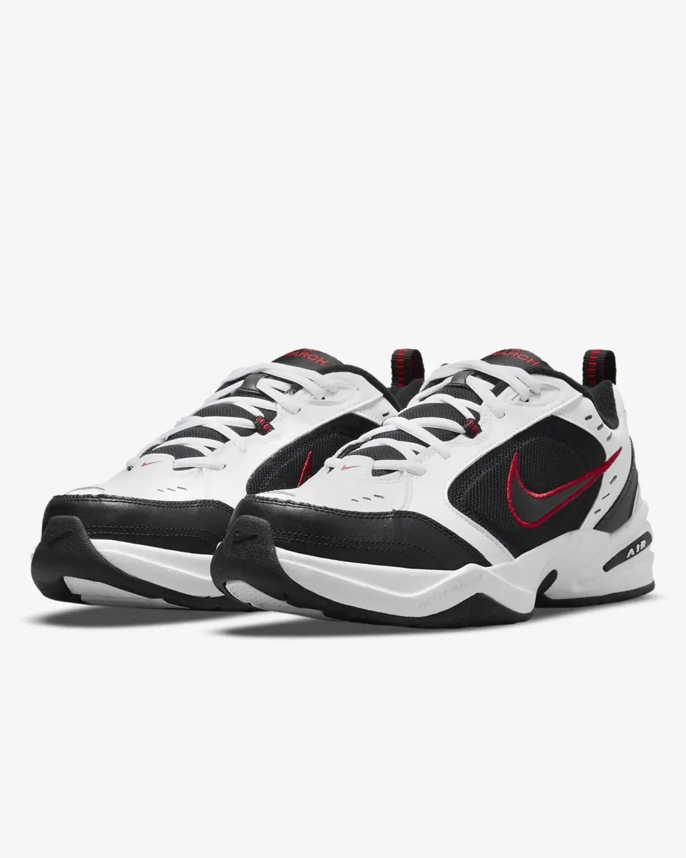 Men's Wide Fit Nike 416355-101 Air Monarch Iv Training Shoes