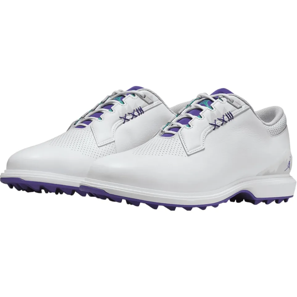 Men's Wide Fit Nike FQ7874-100 Jordan Adg 5 Waterproof Golf Shoes