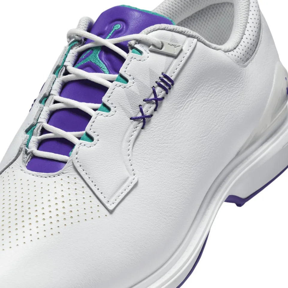 Men's Wide Fit Nike FQ7874-100 Jordan Adg 5 Waterproof Golf Shoes