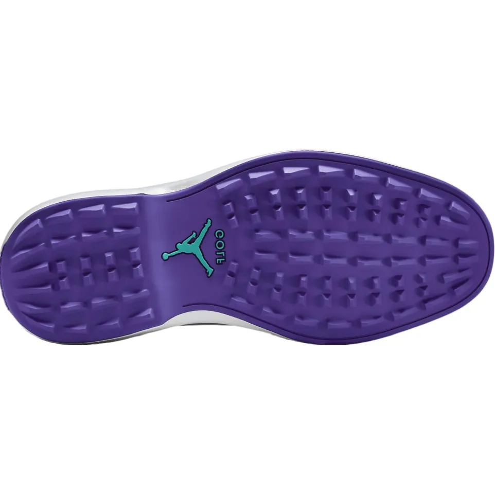 Men's Wide Fit Nike FQ7874-100 Jordan Adg 5 Waterproof Golf Shoes