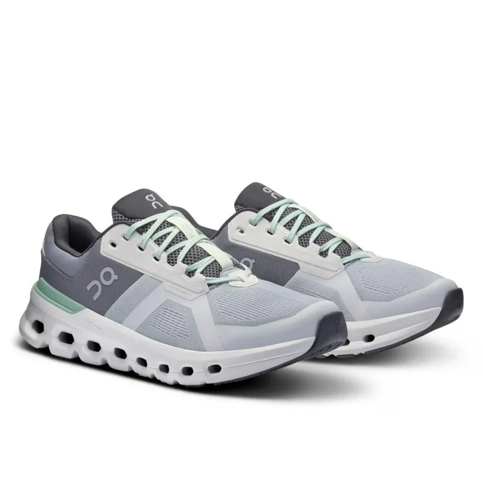 Men's Wide Fit On Cloudrunner 2 Training Shoes - Glacier/Sage