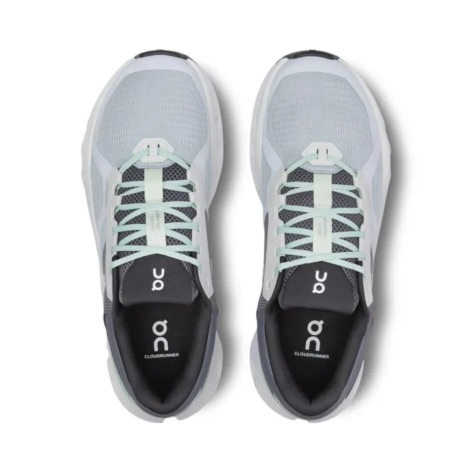Men's Wide Fit On Cloudrunner 2 Training Shoes - Glacier/Sage