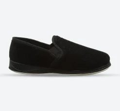 Mens Wide Fit Padders Albert Slip On Slippers