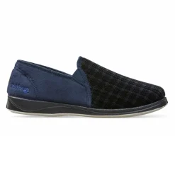 Mens Wide Fit Padders Albert Slip On Slippers