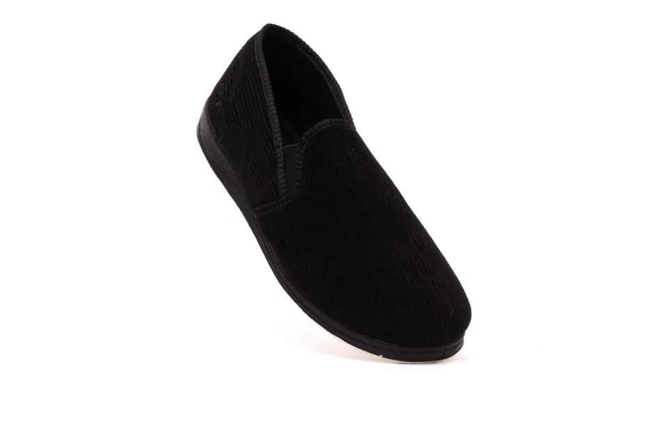 Mens Wide Fit Padders Albert Slip On Slippers
