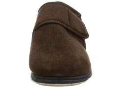 Mens Wide Fit Padders Charles Velcro Slipper