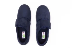 Mens Wide Fit Padders Charles Velcro Slipper