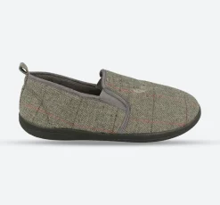 Mens Wide Fit Padders Huntsman Slippers