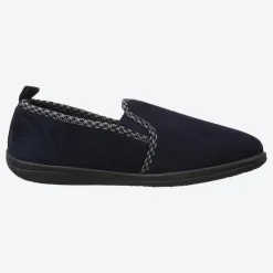 Mens Wide Fit Padders Lewis Slip On Slippers
