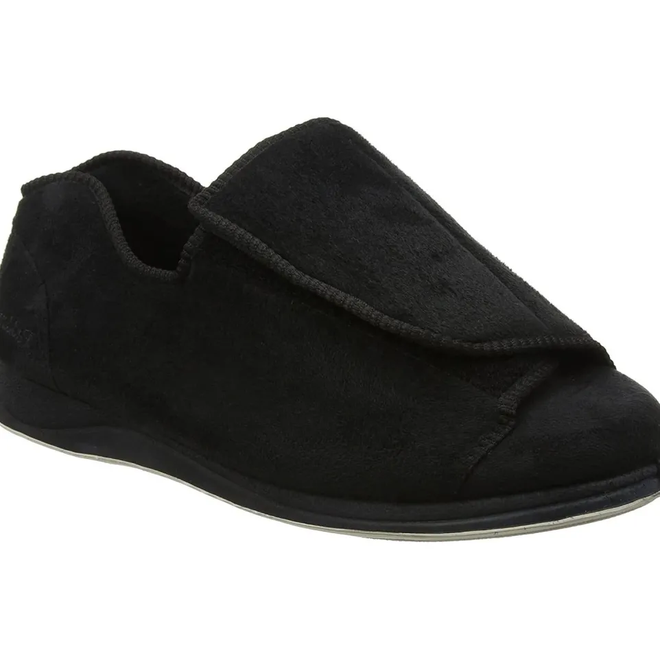 Mens Wide Fit Padders Peter Slippers - Ultra Wide