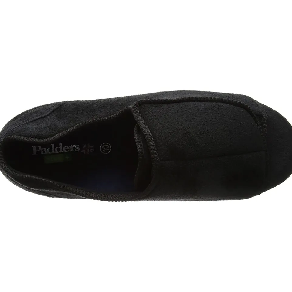 Mens Wide Fit Padders Peter Slippers - Ultra Wide