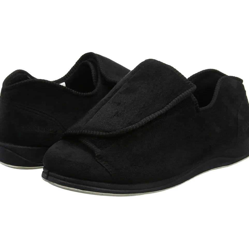 Mens Wide Fit Padders Peter Slippers - Ultra Wide