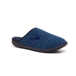 Mens Wide Fit Padders Stag Mule Slippers