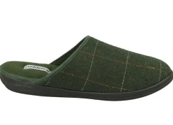 Mens Wide Fit Padders Stag Mule Slippers