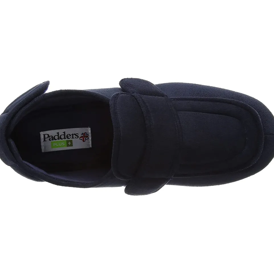 Mens Wide Fit Padders Wrap Slippers