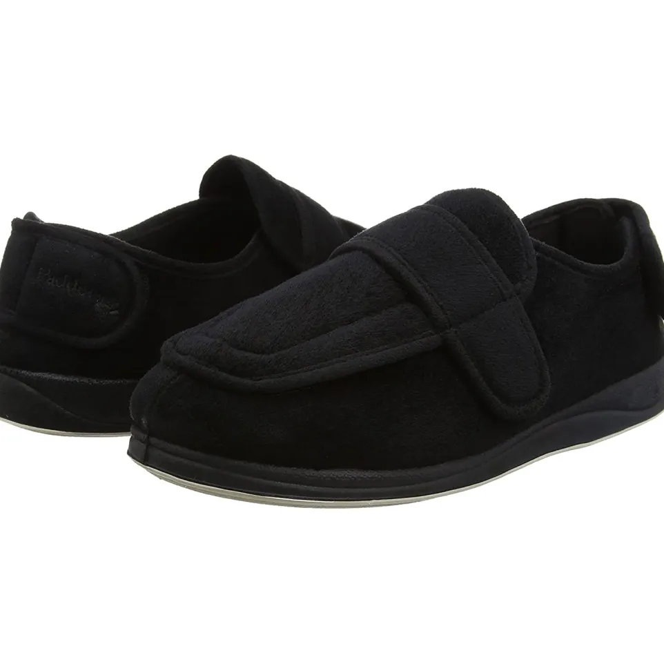 Mens Wide Fit Padders Wrap Slippers