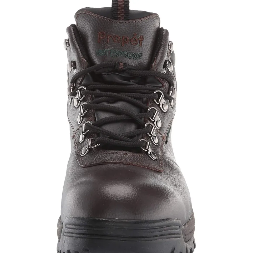 Mens Wide Fit Propet M3188BRO Cliff Walker Boots