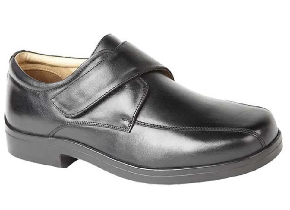 Mens Wide Fit Roamers M435A Shoes