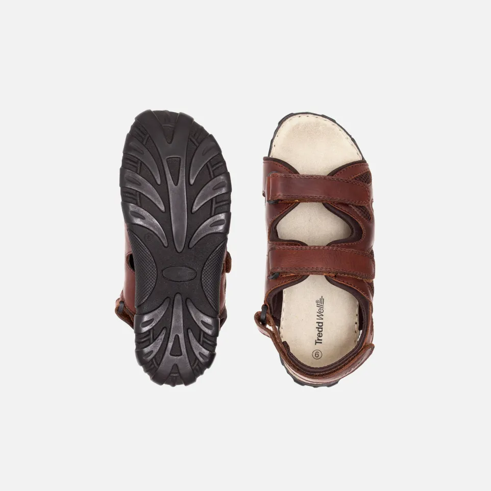 Mens Wide Fit Sandals Ashley Sandals by Tredd Well