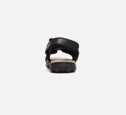 Mens Wide Fit Sandals Ashley Sandals by Tredd Well - Black