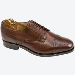 Mens Wide Fit Sanders Guildford Formal Shoes