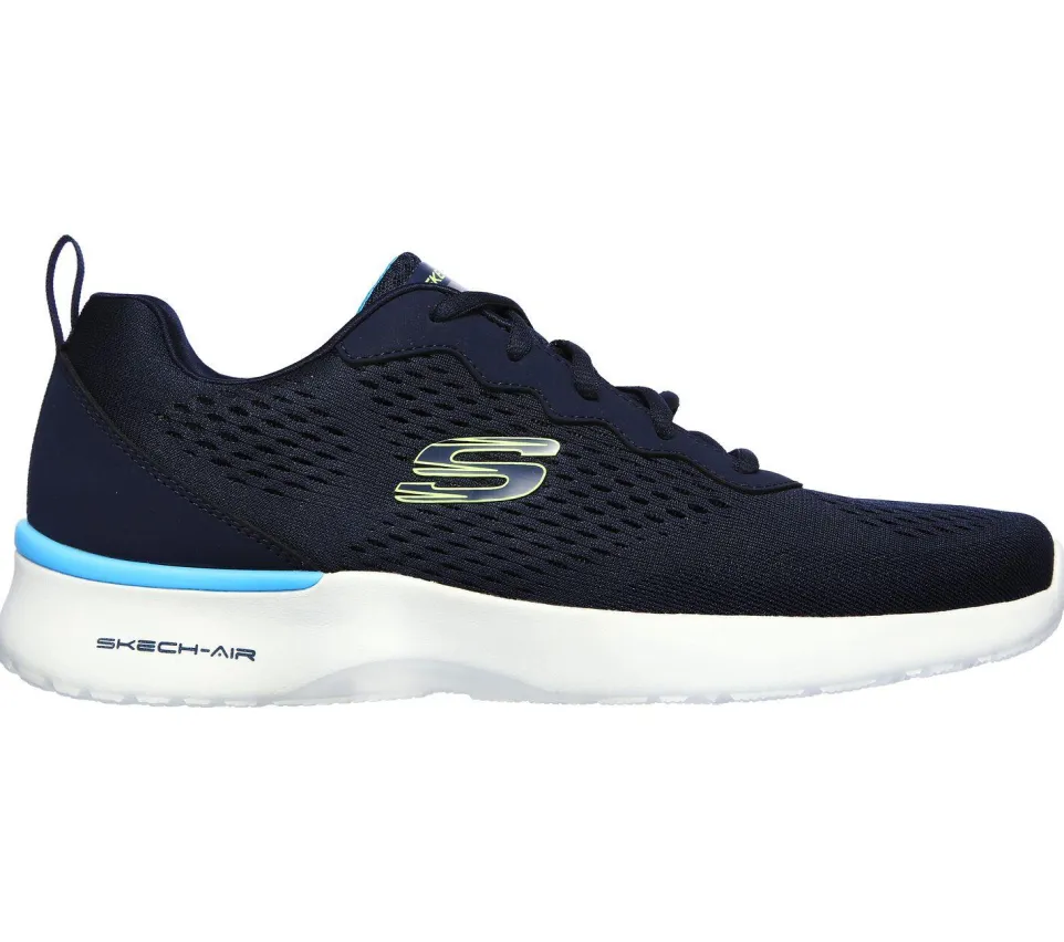Men's Wide Fit Skechers 232291 Air Dynamight Tuned Up Walking Trainers