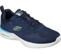 Men's Wide Fit Skechers 232291 Air Dynamight Tuned Up Walking Trainers
