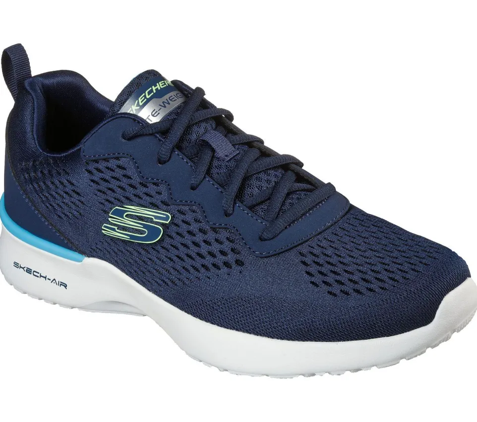 Men's Wide Fit Skechers 232291 Air Dynamight Tuned Up Walking Trainers